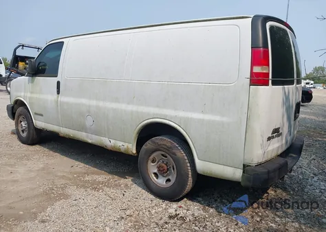 2003 GMC Savana Standard z USA, uszkodzony, nr VIN 1GTHG35U131229796